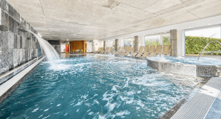 Vnútorný bazén, Hotel Bonvino Wine & Spa ****, Badacsony, Balaton, Maďarsko