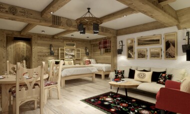 Izby, Przystań w Tatrach, Bukowina Tatrzańska, Poľsko