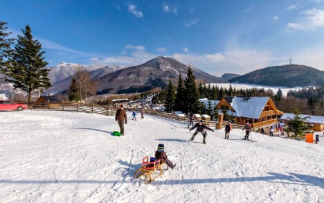 Skiarena Fačkovské sedlo, Kľačno