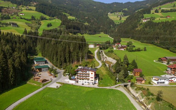 Das Hotel Hubertus ***, Fügenberg, Tirolsko, Rakúsko