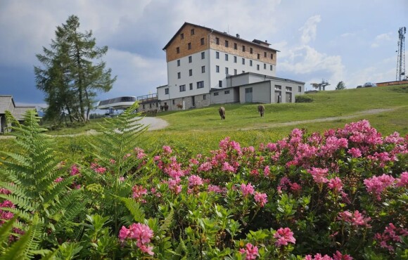 Hotelová budova, Hotel Tauplitzalm  ***, Tauplitzalm, Alpy, Rakúsko