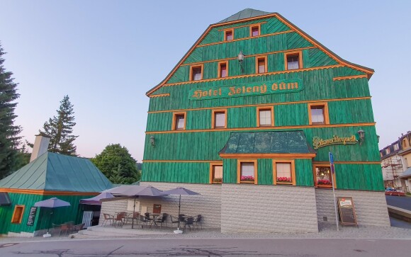 Hotel Zelený Dům ***, Krušné hory