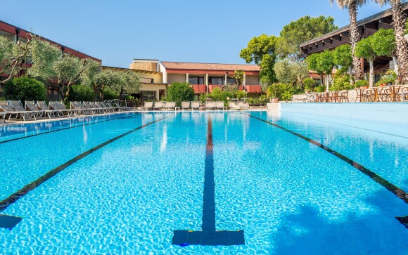 Bazén, Sporthotel Olimpo ****, Garda, Taliansko