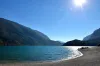 Okolie, Alledolomiti Boutique Lake Hotel, Molveno, Taliansko