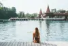 Jazero Hévíz blízko Bonvital Wellness & Gastro Hotelu ****