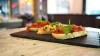 Bruschetta na stole, City Hotel Merano ****, Merano, Taliansko