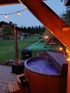 Vonkajšia vírivka, Apartmány Anička, Liptovské Matiašovce, Liptov, Slovensko