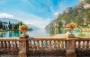 Výhľad na jazero, Villa Nicolli Romantic Resort ****, Riva del Garda (TN), Taliansko