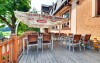 Vonkajšia terasa, Hotel Stará Pošta ***, Bělá pod Pradědem