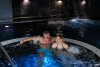 Pár vo vírivke, Hotel Bonvino Wine & Spa ****, Badacsony, Balaton, Maďarsko