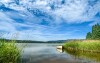 Priehrada Lipno, vstup na pláž, Šumava