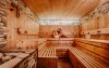 Drevená sauna, Hotel Bergschlössl ****, Lüsen