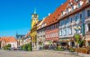 Historické námestie, Kurhotel Pyramide Sibyllenbad ****, Bad Neualbenreuth, Nemecko