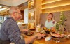 Jedlo v reštaurácii, Hartl's Parkhotel Bad Griesbach ****superior, Bad Griesbach, Nemecko