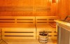 Drevená sauna, Hotel Ahornhof *** superior, Lindberg, Nemecko