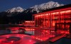 Osvetlený bazén, RupertusTherme, Bad Reichenhall, Nemecko