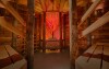 Drevená sauna, RupertusTherme, Bad Reichenhall, Nemecko