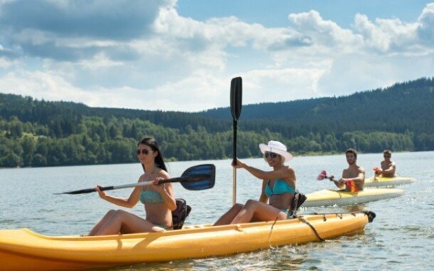 Lipno a krásy Šumavy ideálne pre zimnú dovolenku v penzióne Slnečnica