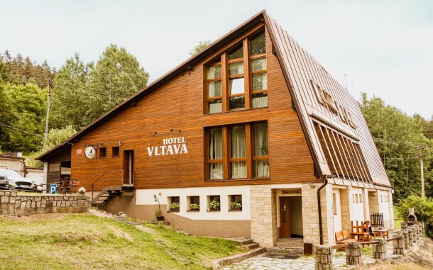 Budova, Horský hotel Vltava, Strážné, Krkonoše