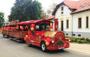 Vyhliadkový vláčik v Sárvári