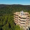 Rozhľadňa a chodník korunami stromov Krynica-Zdrój