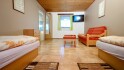 Rodinný bungalov (4+2), Resort Ráj Srbsko ***, Kněžmost Branžež, Český ráj